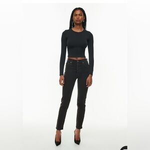 Aritzia / Denim Forum The Yoko High Rise Slim Jeans